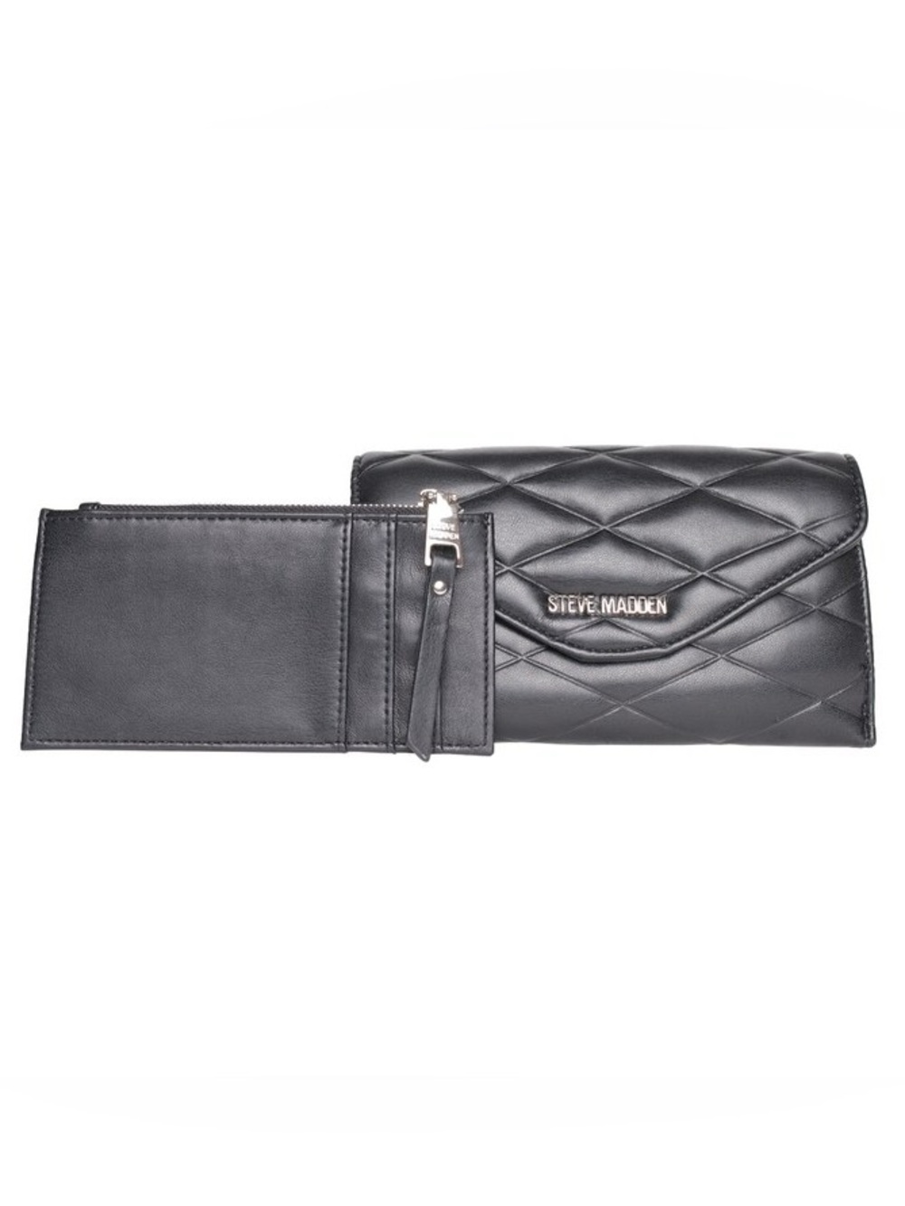Steven Madden Bfred Black Crossbody/Wallet